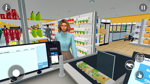 Supermarket Cashier Games 3D PC