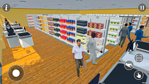 Supermarket Cashier Games 3D