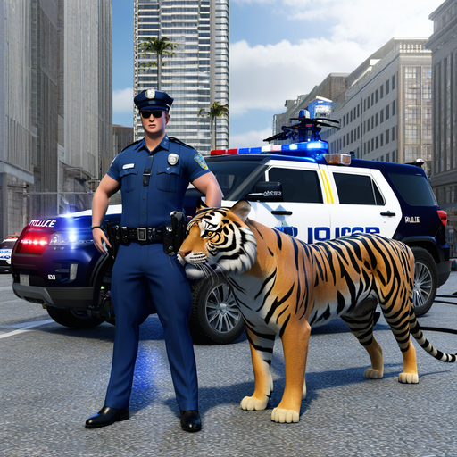 tigre della polizia PC