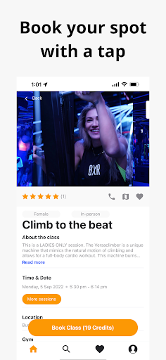 Classtap - Fitness Access App پی سی