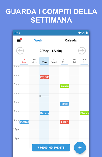 Task Agenda: Todo e Calendario PC