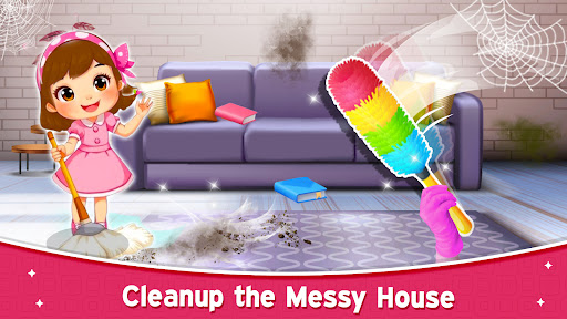 komputer Baby Cleanup Games for Kids