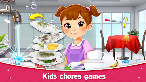 komputer Baby Cleanup Games for Kids