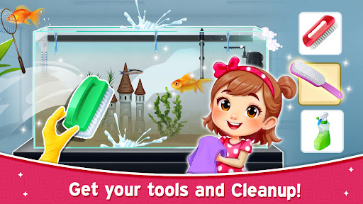 komputer Baby Cleanup Games for Kids