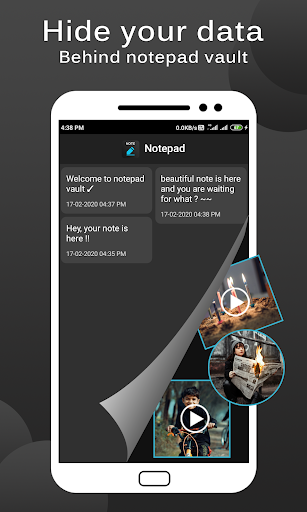 Hide Photos & videos - Notepad PC