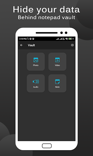 Hide Photos & videos - Notepad PC
