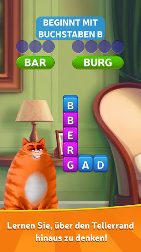 Kitty Scramble: Wordstapel PC