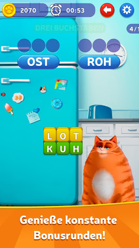 Kitty Scramble: Wordstapel PC