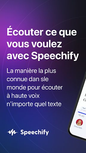 Speechify: Texte a Voix PC