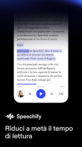 Speechify Testo in Voce