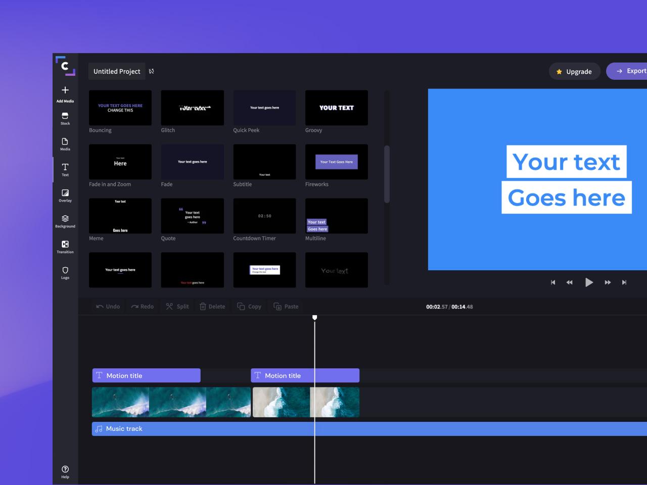 Clipchamp - Video Editor, Create, Trim, Compress PC
