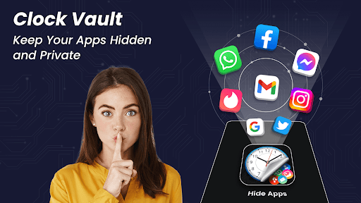 Clock Vault-Hide Photos videos پی سی