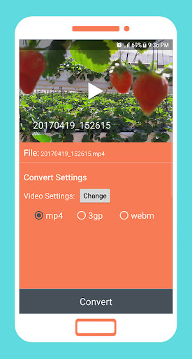 To mp4 3gp webm Video Converte পিসি