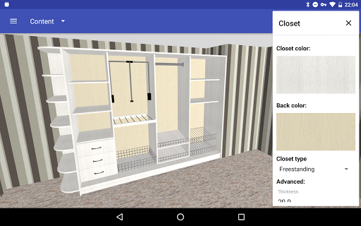 Closet Planner 3D