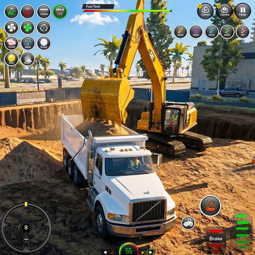 Construction Excavator Game