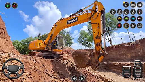 Construction Excavator Game
