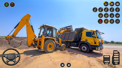 Construction Excavator Game