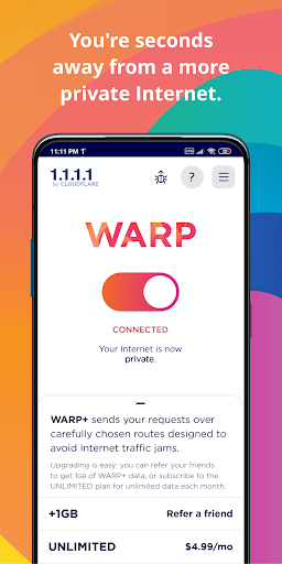 1.1.1.1 + WARP: Safer Internet ?? ??