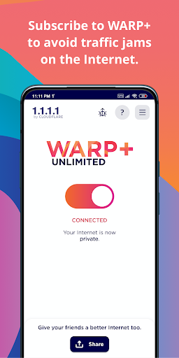 1.1.1.1 + WARP: Safer Internet পিসি