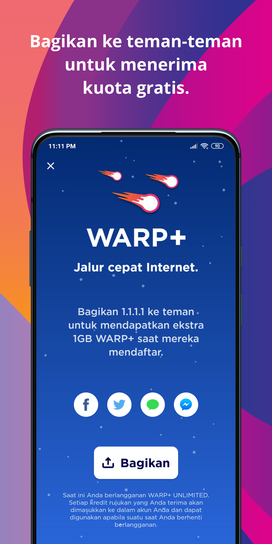 1.1.1.1: Internet Lebih Cepat & Aman PC