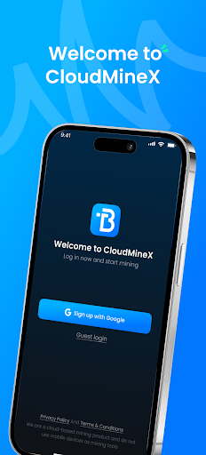CloudMineX-Mining App پی سی