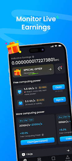 CloudMineX-Mining App پی سی