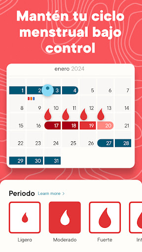 Calendario Menstrual Clue PC