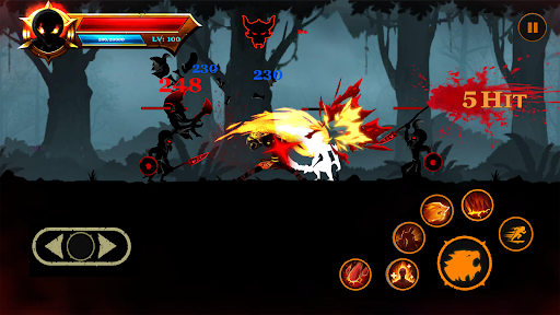 komputer Stickman Legend: Shadow Fight