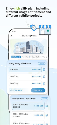 CMLink eSIM: Global eSIM Plan PC