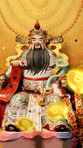 迎財神－求籤擲筊問神明、運勢即時看、點燈添財運、拚加薪賺正財