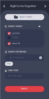 Right to be forgotten(demo) PC