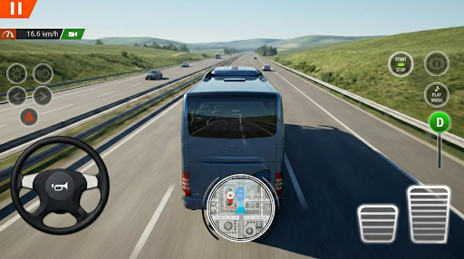 Simulateur de jeu d'autobus PC