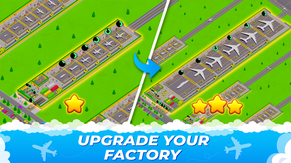 Idle Airplane: Factory Tycoon پی سی