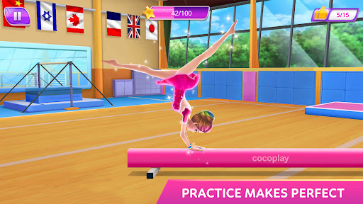 Superstar de gymnastique