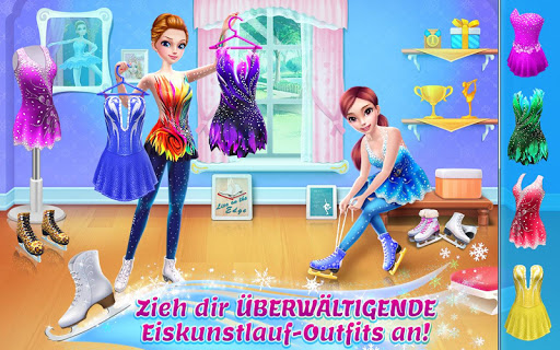 Eiskunstlauf-Ballerina