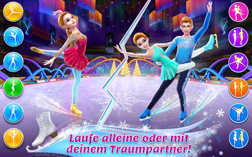 Eiskunstlauf-Ballerina