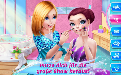 Eiskunstlauf-Ballerina