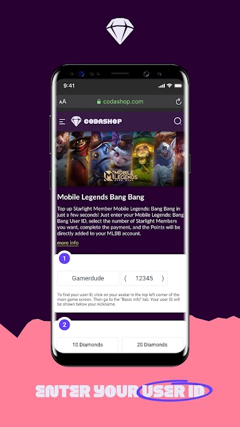 Codashop: Top Up Games & Apps PC