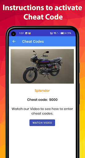 bike game cheat codes PC