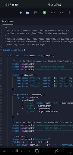 komputer Java Kotlin IDE & Compiler
