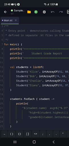 komputer Java Kotlin IDE & Compiler