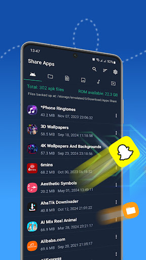 Share Apps: APK, File Sharing পিসি