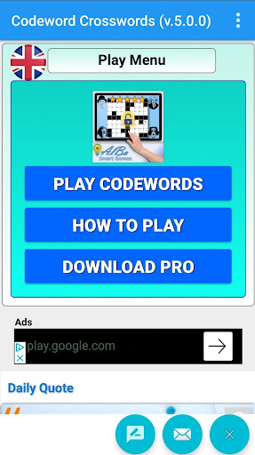 Codeword Puzzles Word games