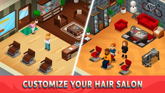 Idle Barber Shop Tycoon - 경영 게임 PC