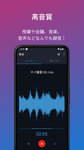 簡単ボイスレコーダー PC版