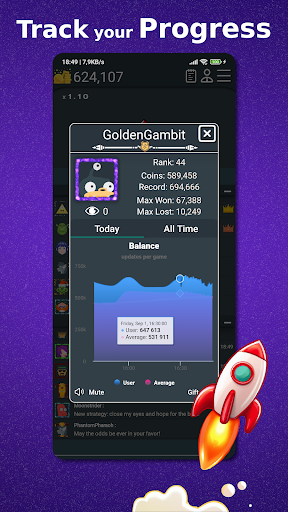 Coin Crash الحاسوب