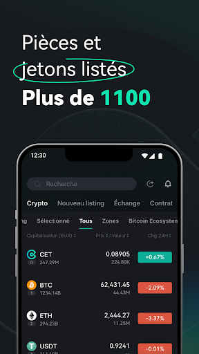 CoinEx: Acheter des bitcoins PC