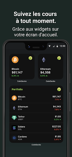 CoinGecko - Crypto-monnaie