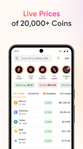 CoinStats - Crypto Tracker ПК