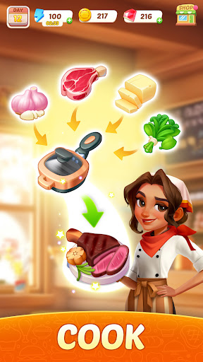 Flambé: Merge & Cook